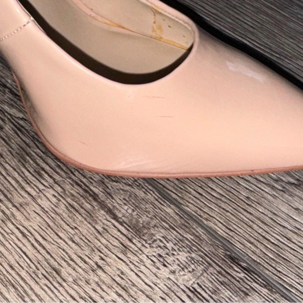 Women’s nude patent leather heels size 8 - Picture 11 of 11